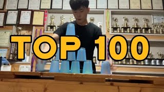 Sport Stacking - Top 100 Gen 5 Cycles