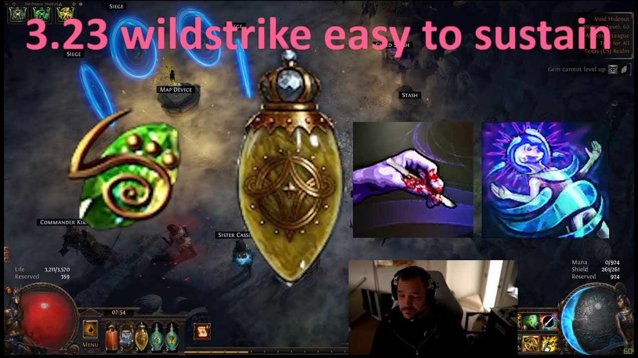 POE 3.23 Wildstrike Of Extremes using Master Surgeon