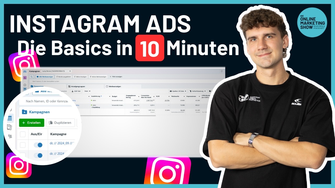 🚀 Instagram Ads Werbung Schalten - Die Basics in 10 Minuten🎯