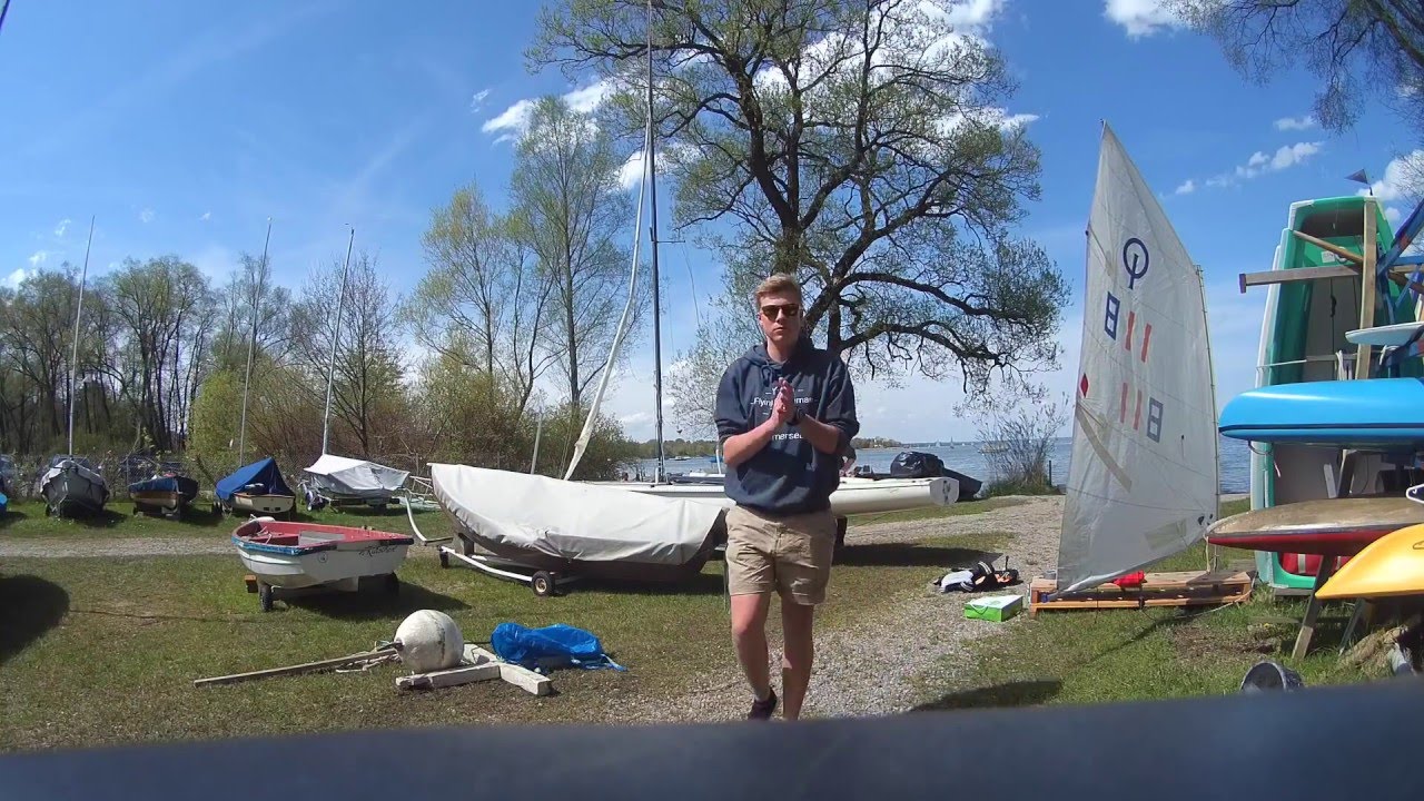 Flying Dutchman sailing