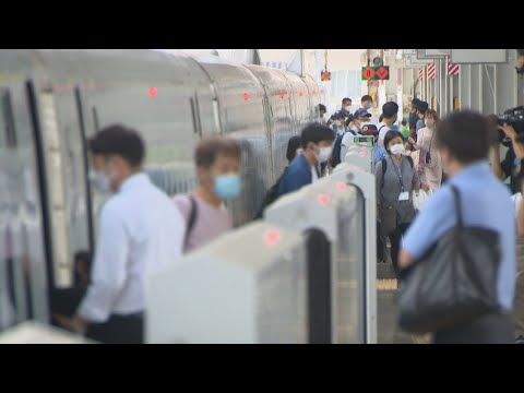 3年ぶりに行動制限のないお盆　JR岡山駅で下りのピーク　自由席乗車率が90％の新幹線も