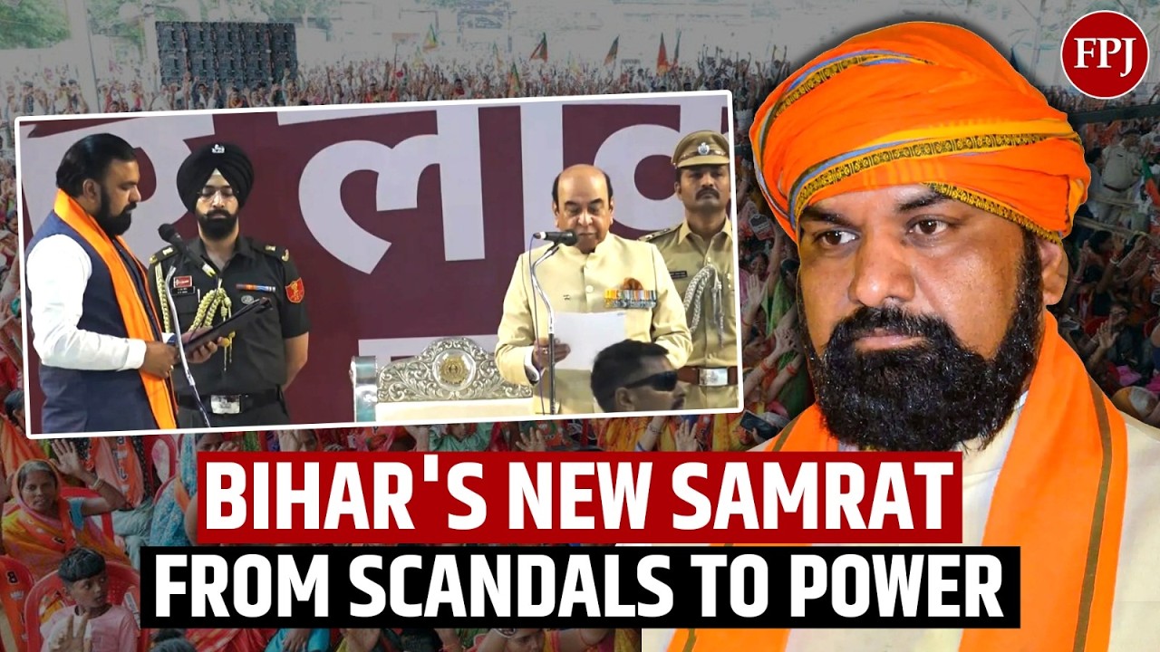 Bihar’s First BJP CM Samrat Chaudhary: From Murder Charges to Fake Degrees and Power Play!