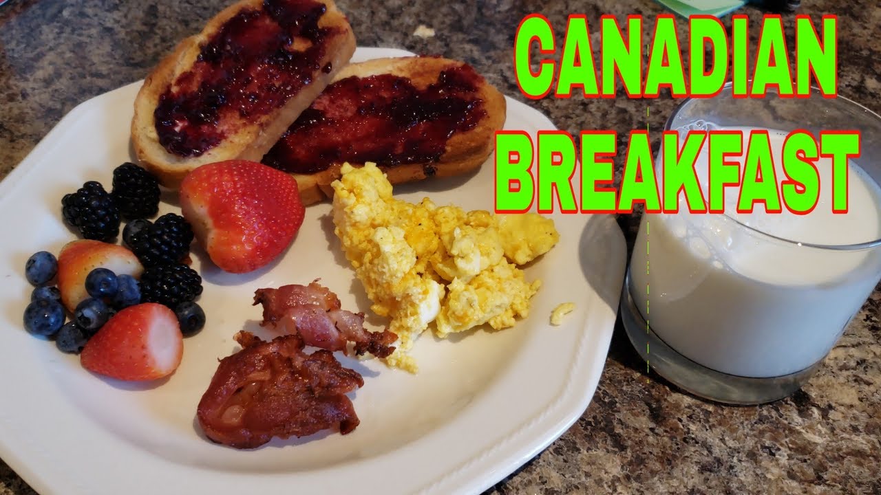  CANADIAN BREAKFAST Canadian Breakfast Recipe YouTube