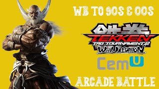 🎮 Tekken Tag Tournament 2 Wii U Edition | Jinpachi Mishima | Cemu 1.26.2f Gameplay