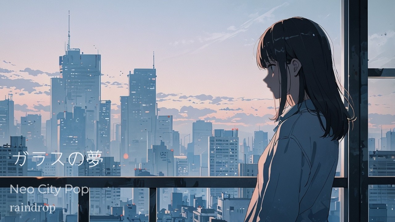 🎵FREE* ガラスの夢 ✦ Neo City Pop ✦ 静かな朝に触れられない想い ✦ Emotional / Chill