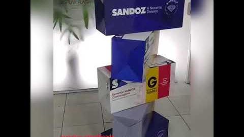 totem cubo automático Display Flash