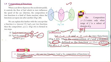 TN 10th Maths 1.Relations and Functions Explanation P.No: 26 to 32