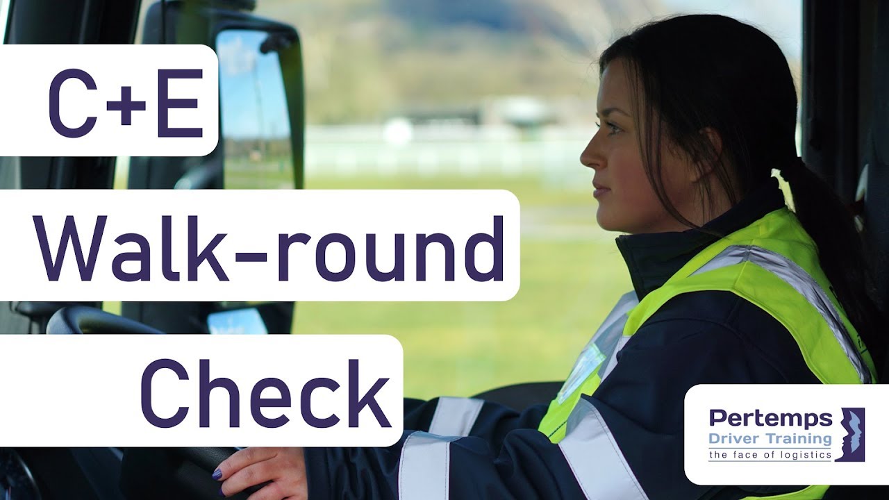 LGV C+E Walk Round Checks - YouTube