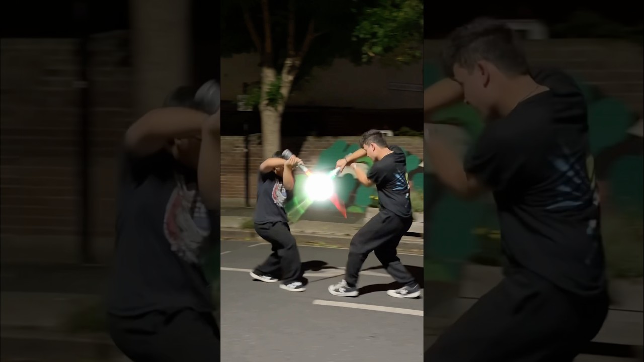 POWER SABER ANAKIN VS OBI-WAN 