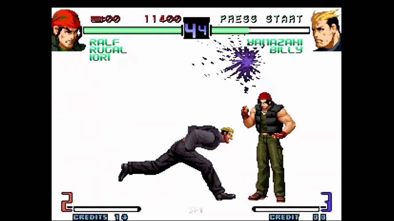 [TAS] - Билли (Билли Кейн) против Ральфа (KOF 2002)