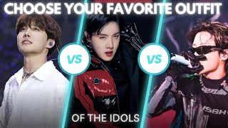 CHOOSE YOUR FAVORITE OUTFIT OF THE IDOLS -MALE IDOLS VER. [KPOP GAMES]