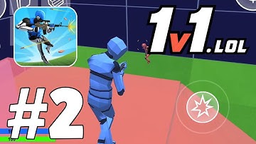 1v1.LOL - Third Person Shooter Gameplay Walkthrough Part 2 - (iOS, Android)