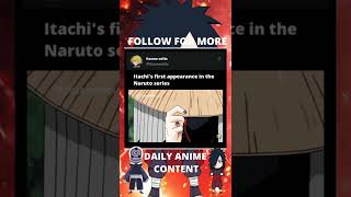 Itachi First Appearance - Edit