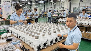 CCTV Camera Manufacturing Factory Process | How cctv cameras are made at China factory 