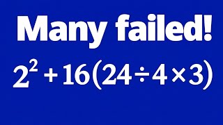 Information Can You Simplify This Without a Calculator 🧠🔥 | Almost Everyone Gets It Wrong! Update