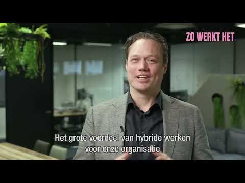 Videostill: Bconnect wint de Hybrid Work Award voor beste werkgever thuiswerken