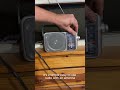 Panasonic Portable AM FM Radio Battery Operated Analog Radio AC Powered Silver RF 2400D Panasonic Portable AM FM Radio Battery Operated Analog Radio AC Powered Silver RF 2400D