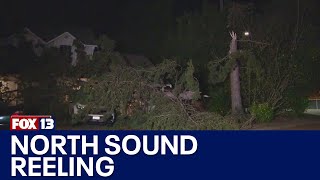 North Sound reeling from bomb cyclone | FOX 13 Seattle