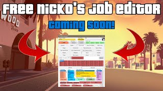 GTA 5 Online - Nickos Job Editor for Free Coming Soon