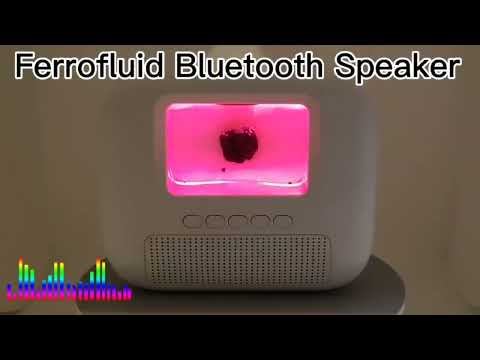 Ferrofluid Bluetooth Speakers! New Release! Ferrofluid audio visualizer speaker Musictosee Published