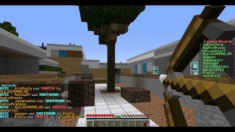 My first OITC ( Minecraft One In The Chamber)