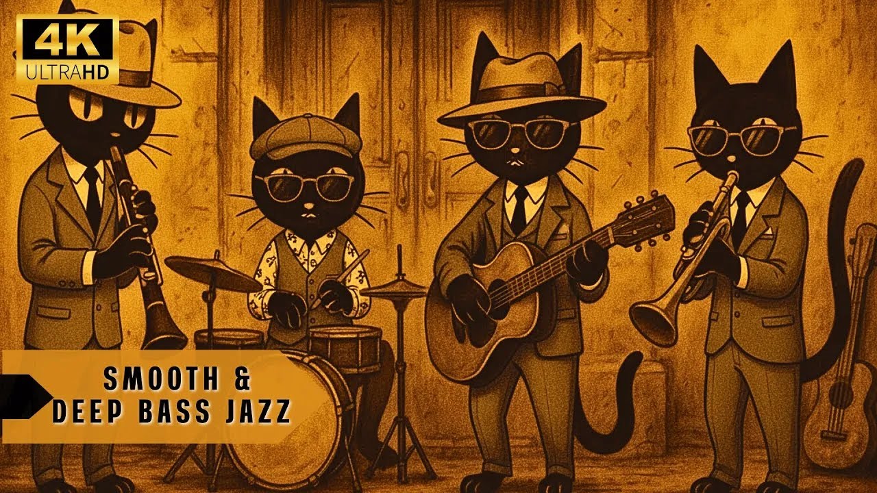Deep Bass Jazz – Smooth Melodic Jazz for Focus, Work & Chill