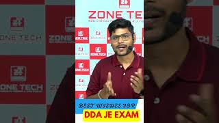 DDA JE | Best wishes for all Aspirations | Rachit Sir ZONE TECH