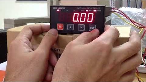 Setting Indicator  load cell BS-205-20