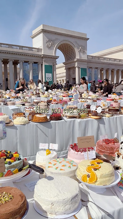 This Is What 1387 Cakes Looks Like: SF Cake Picnic 🍰