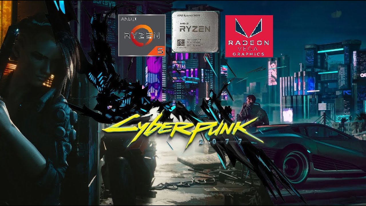 Cyberpunk 2077 | Ryzen 5 3400G Vega 11 2x8 (2666MHz) 16GB RAM - YouTube