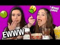 TRYING WEIRD FOOD COMBOS (it was disgusting) FT JOA MATAR