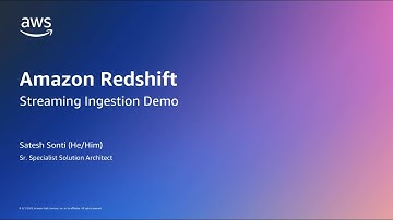 Redshift Streaming Ingestion - 5min demo | Amazon Web Services