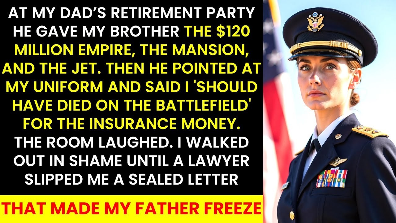 My Dad Gave Me Nothing and Said I Should Have Died on the Battlefield—Then a Secret Letter