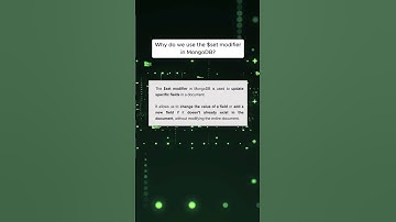 MongoDB Interview Question Part 1 #mongodb #mernstack #shorts #interviewquestions #mongodbtutorial