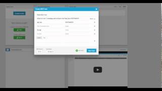 StormRunner Load 1.2 - Use a Rest call to create a test
