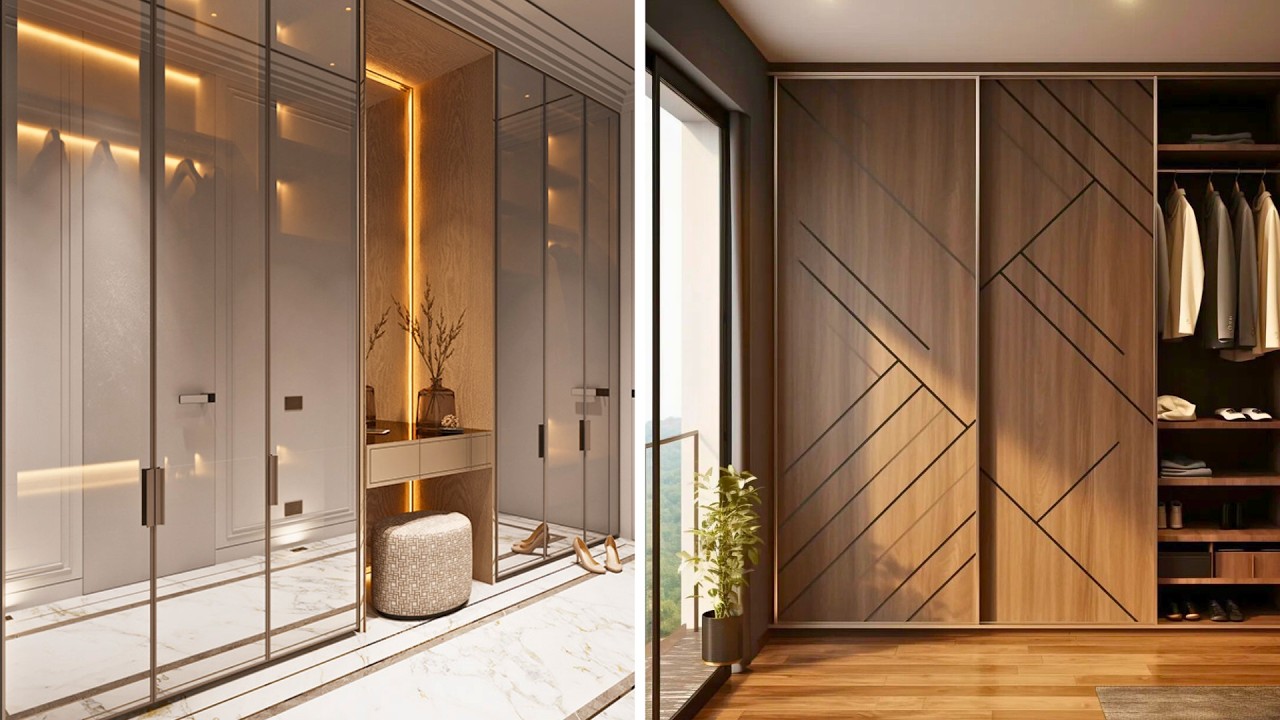 200 идей современного дизайна гардероба для спальни | Последние идеи и советы по обустройству гар...