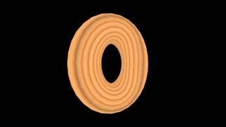 CRISTAL Pixel Textured Torus
