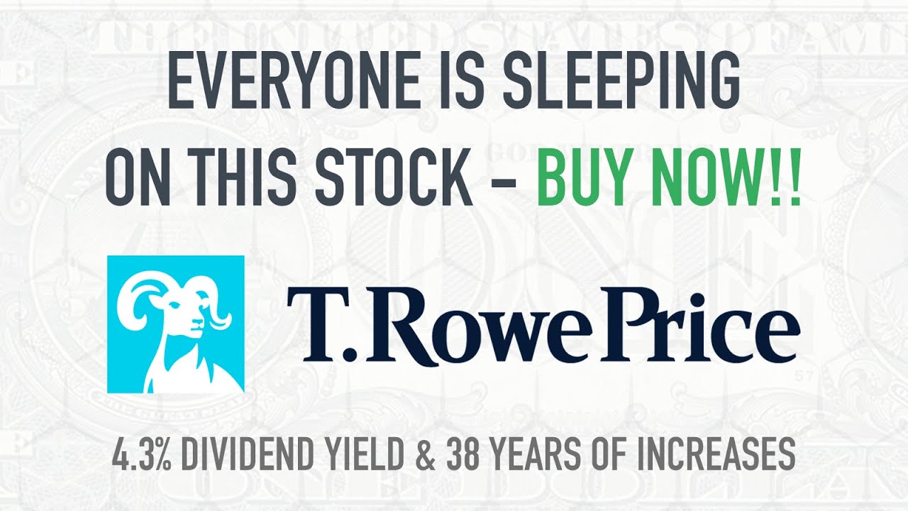 EVERYONE IS SLEEPING ON THIS MASSIVE DIVIDEND STOCK | TROW STOCK | T. Rowe  Price stock
