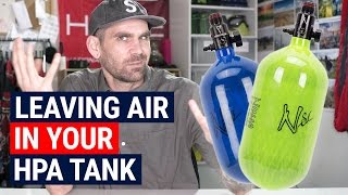 Should You Leaving Air In Your Air Tank