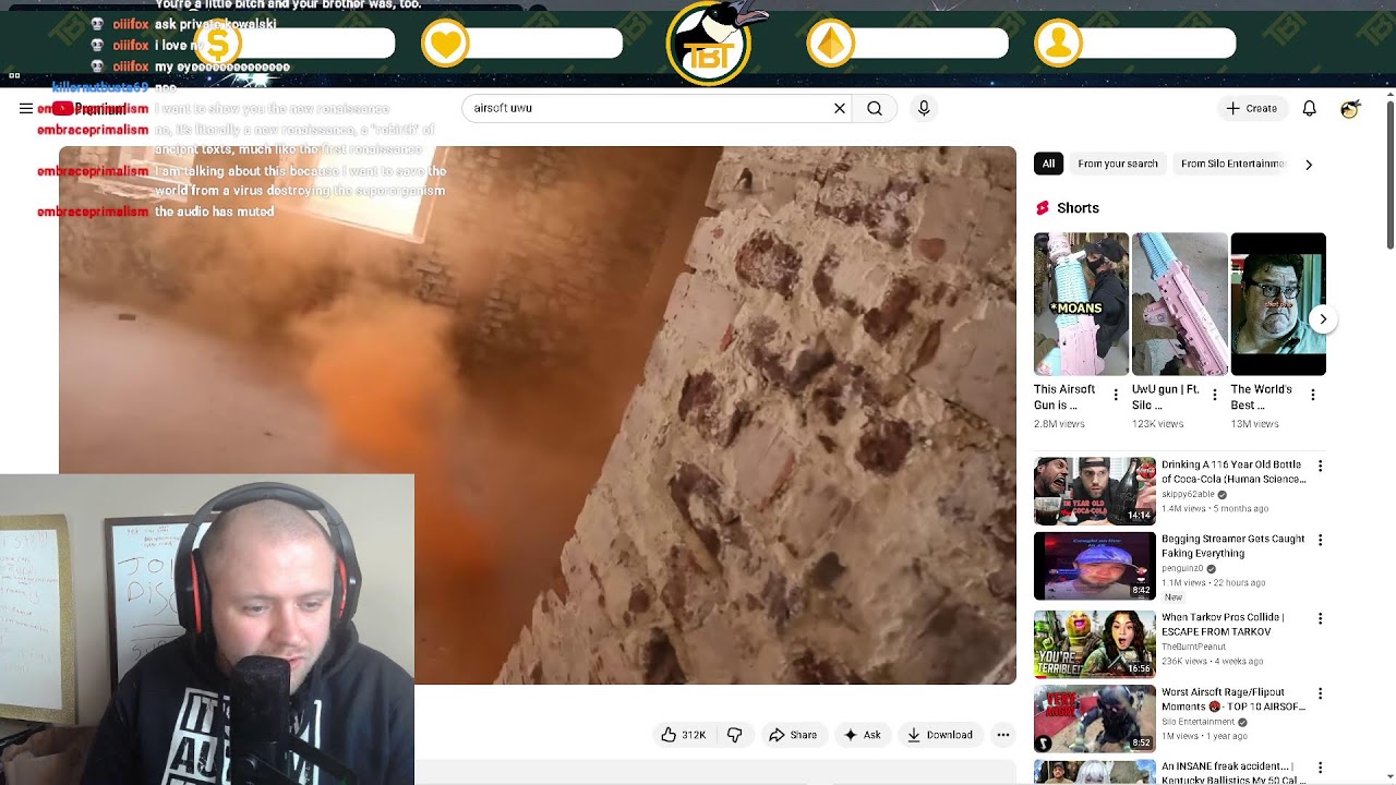 Reaction monday!  50 cal! airsoft and more!!!!check out my about me!