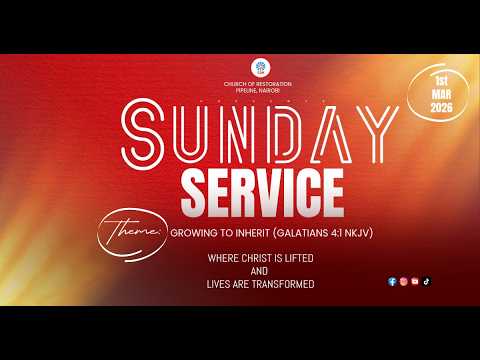SUNDAY SERVICE ||01/03/2026 - YouTube