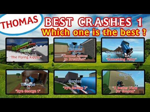 The Best Crashes 1 Thomas And Friends Roblox Accidents Remake Youtube - fake thomas crashes and real crashes roblox