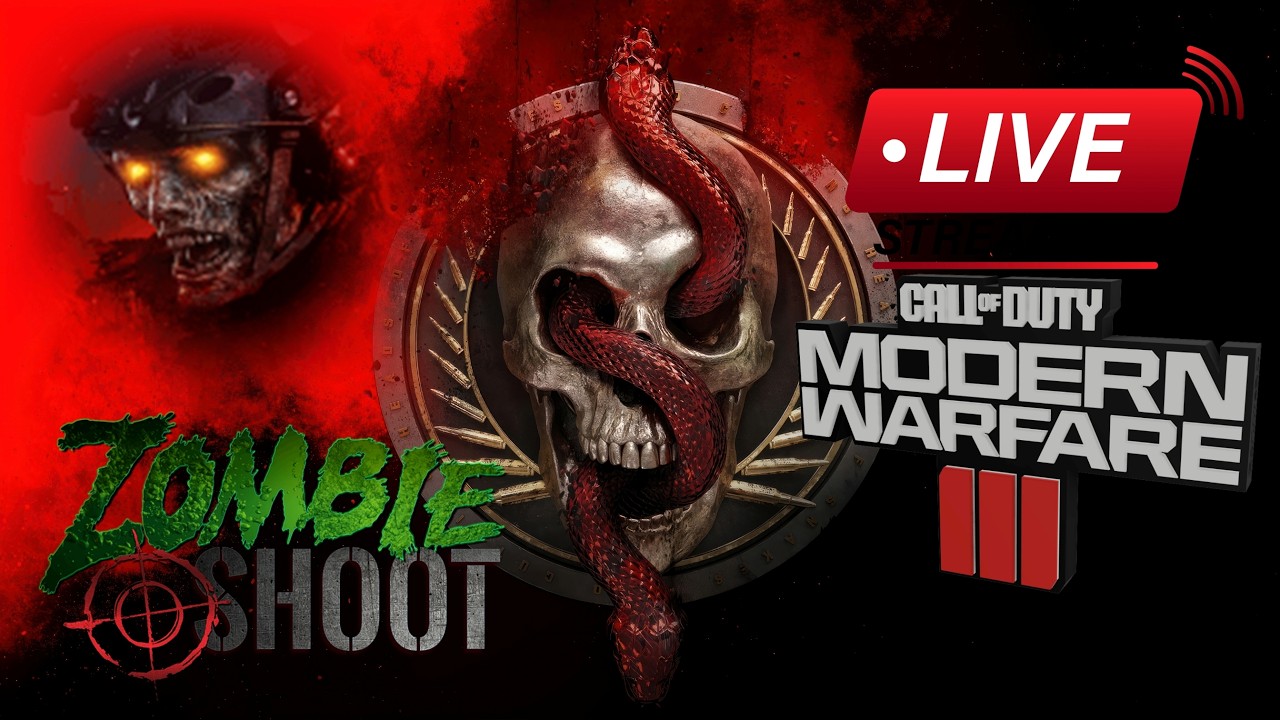 【Call of Duty®: Modern Warfare® III  】Zombies ➡️🧟08/03/2026🧟⬅️Xbox Series X🔴Live stream🔴