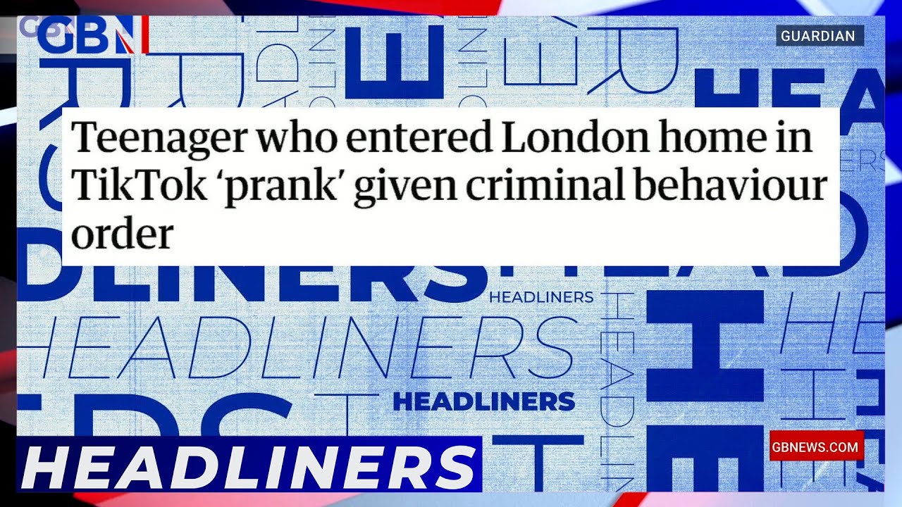 Teenager who entered London home in TikTok 'prank' given criminal behaviour order | Headliners