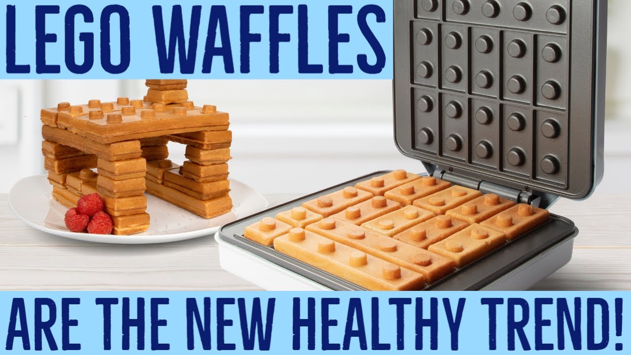 Lego waffles are the new healthy trend! YouTube