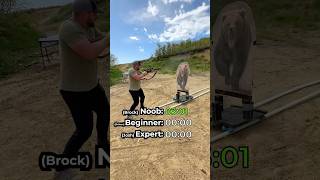 Hunting Rifle vs. Charging Bear #hunting