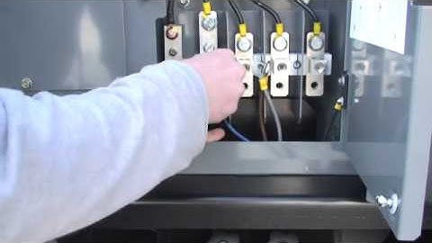 Een stroomaggregaat R33C3 of R44C3 installeren.