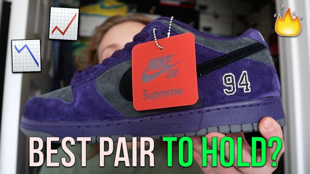 靴 Supreme Nike SB Dunk Low Ink 27.5 BEST PAIR TO HOLD📈? SUPREME X NIKE SB DUNK LOW 