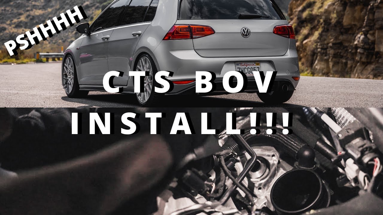 GTI MK7 GETS A BOV (ULTIMATE TURBO NOISES) YouTube