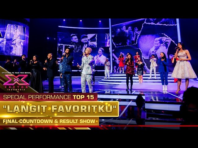 TOP 15 - LANGIT FAVORITKU (Teddy Adhitya) - X Factor Indonesia 2021 class=